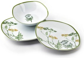 Porcelánová jedálenská súprava Village Dill sada 18ks