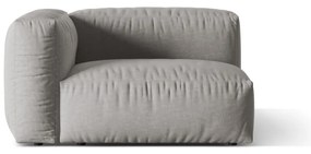 Svetlosivý modul pohovky (ľavý roh) Martina – Micadoni Home
