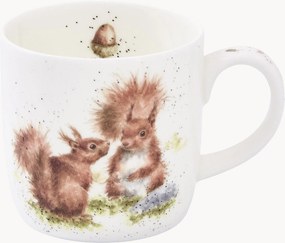 Hrnček z jemného kostného porcelánu Between Friends