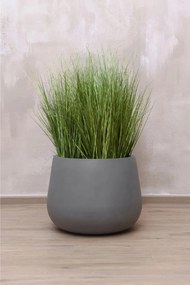Umelá tráva v kvetináči ZEBRA, plast, výška 80 cm, zelená