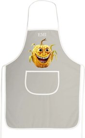Kuchynská zástera Corny EMI, sivá
