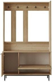 Vešiak s botníkom Once Walnut and Oak