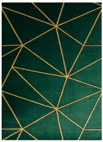 Dywany Łuszczów Kusový koberec Emerald 1013 green and gold - 180x270 cm