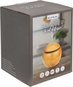 GiftyCity Mini aróma difuzér, dekor dreva