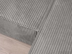 Svetlá sivá sedacia súprava do U SMART COSARO 295x140 cm