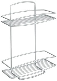 Dvojposchodový nástenný stojan Metaltex Onda, 26 × 35 cm