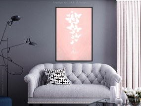 Artgeist Plagát - Fly High! [Poster] Veľkosť: 30x45, Verzia: Zlatý rám s passe-partout