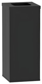 Kôš na triedený odpad 70 L, úchyt na vrece, čierny/čierny