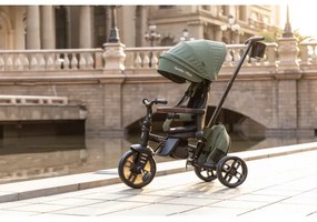 QPlay - Detská trojkolka 7v1 COMFO MAX zelená