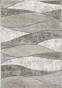 Kusový koberec Castro Carved 163/NQ2M, 67x120, šedá, kancelária, Oriental Weavers