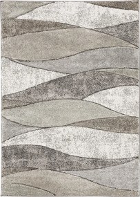 Oriental Weavers, Kusový koberec Castro Carved 163/NQ2M, 140x200, šedá, kancelária
