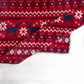 Deka SEGA vianočná, červená 866048