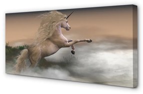 Obraz canvas Unicorn mraky 140x70 cm