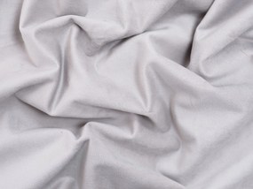 Zatemňovacie závesy Velvet strieborná – 140 × 250 cm (2 ks)