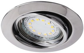 Rabalux LED zápustné bodové svietidlo Lite 3x3W | 3x240lm | 3000K | IP40 - sada 3ks, chróm