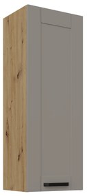 Horná kuchynská skrinka Lucid 40 G-108 1F (korpus: dub artisan + front: mdf claygrey). Vlastná spoľahlivá doprava až k Vám domov. 1134707
