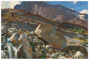 Obraz - John Singer Sargent, Simplon Pass, reprodukcia (90x60 cm)