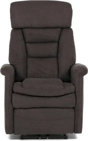 Polohovacie kreslo hnedé elektrické TV-925 BR2