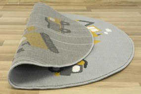 Detský koberec Luna Kids 534418/89945 autá, horčicový