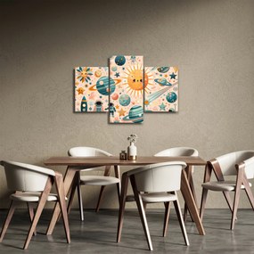 Obraz - Kúsky z vesmíru (90x60 cm)