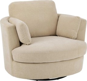 Béžové kreslo Swivel - 100*109*89cm