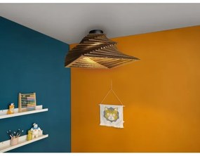 Ledvance - Stropné svietidlo DECOR CARDBOARD 1xE27/15W/230V 40x40 cm
