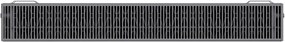 Mexen, panelový radiátor Mexen C33 600 x 1400 mm, bočné pripojenie, 3268 W, antracit - W433-060-140-66