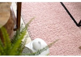 Shaggy koberec BERBER 9000 ružový Veľkosť: 180x270cm