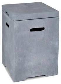 Gas Garage, box na uskladnenie nádoby s plynom do 9 kg, svetlosivý