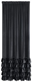 ZATEMŇOVACÍ ZÁVES NA PÁSKE CARLI 140X270 CM ČIERNA