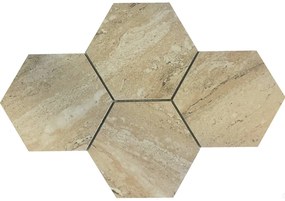 Mozaika Italian Natural Hexagon 40,8x28,3 BA