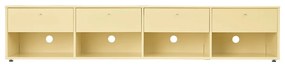 Svetložltý TV stolík 214x45 cm Mistral – Hammel Furniture