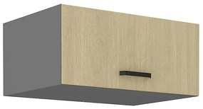 Kuchynská skrinka SCANDI jedľa/antracitová 80 nagu-36 1f