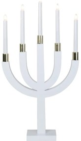 Biela vianočná svetelná dekorácia Elias – Star Trading