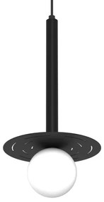 Luster na lanku FUTURA 1xG9/7W/230V čierna