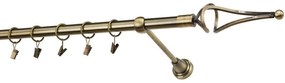 Garniže 19mm - jednoradové - FALIST - antik