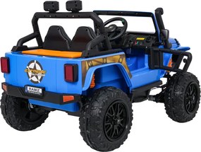 Elektrické autíčko Jeep Monster modré