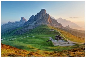 Obraz - Dolomity (90x60 cm)