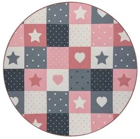 Detský koberec STARS - kruh Veľkosť: 100cm - kruh