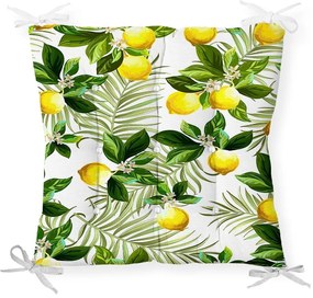 Sedák s prímesou bavlny Minimalist Cushion Covers Lemon Tree, 40 x 40 cm