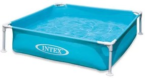 INTEX Frame Mini Bazén modrý 122 x 122 x 30 cm 57173