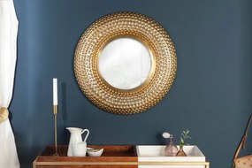 Zrkadlo Orient okrúhle 60cm zlaté