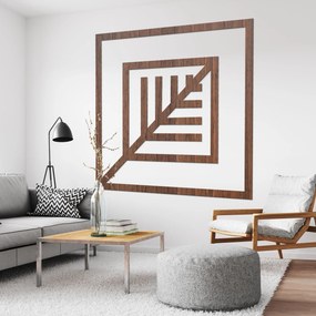 SENTOP | Geometrická drevená dekorácia na stenu – Moderný dizajn | SENTOP HDF0397-B