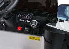Elektrické autíčko Toyota Land Cruiser PRADO biele