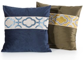 DEKORAČNÁ OBLIEČKA NA VANKÚŠ ODI 45X45 CM VZOROVANÁ