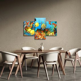 Obraz - Farebný koralový útes (90x60 cm)
