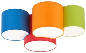 TK Lighting Detské stropné svietidlo MONA KIDS 4xE27/15W/230V 3276