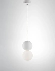 Moderný luster Zero 10 biele