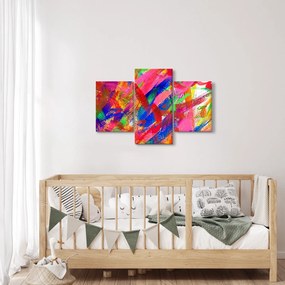 Obraz - Farebná abstrakcia (90x60 cm)