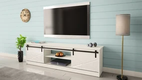 TV skrinka Sarinero, Farby: biela / biely lesk